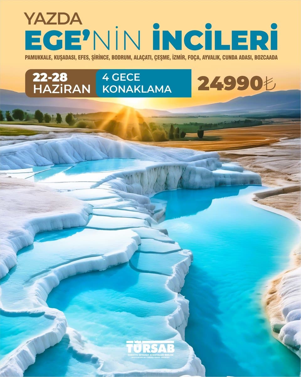 Yazda Ege'nin İncileri Turu